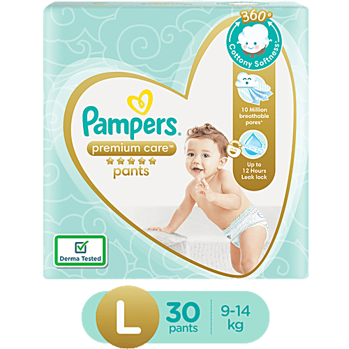 pampers premium pants 6 large