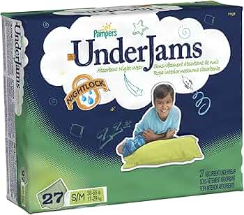 pampers underjams s m