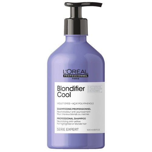 loreal blondifier cool szampon chłodny blond 500ml