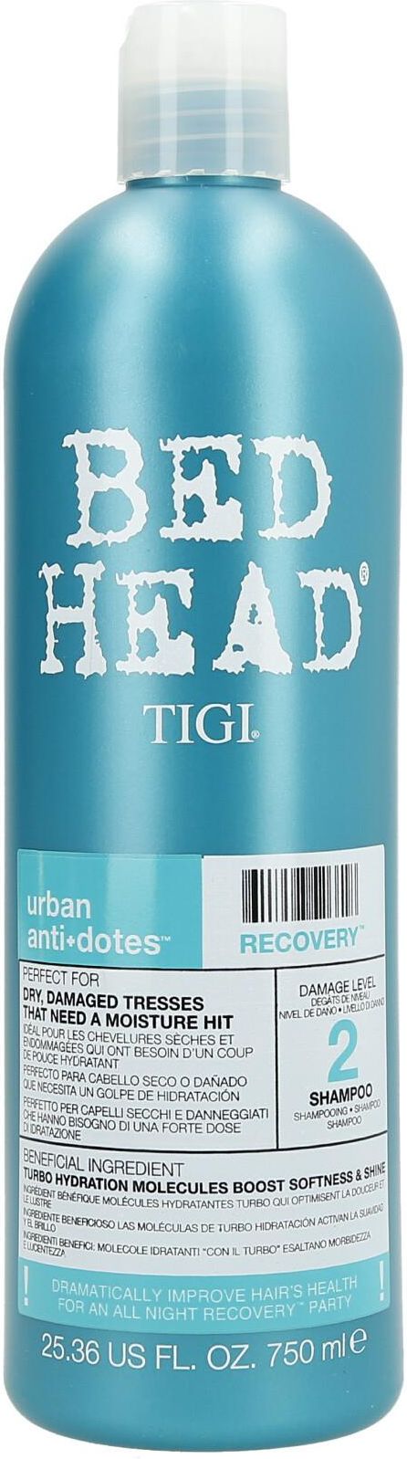 bed head tigi recovery szampon i odżywka