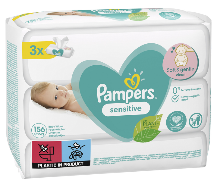 pampers sensitive chusteczki