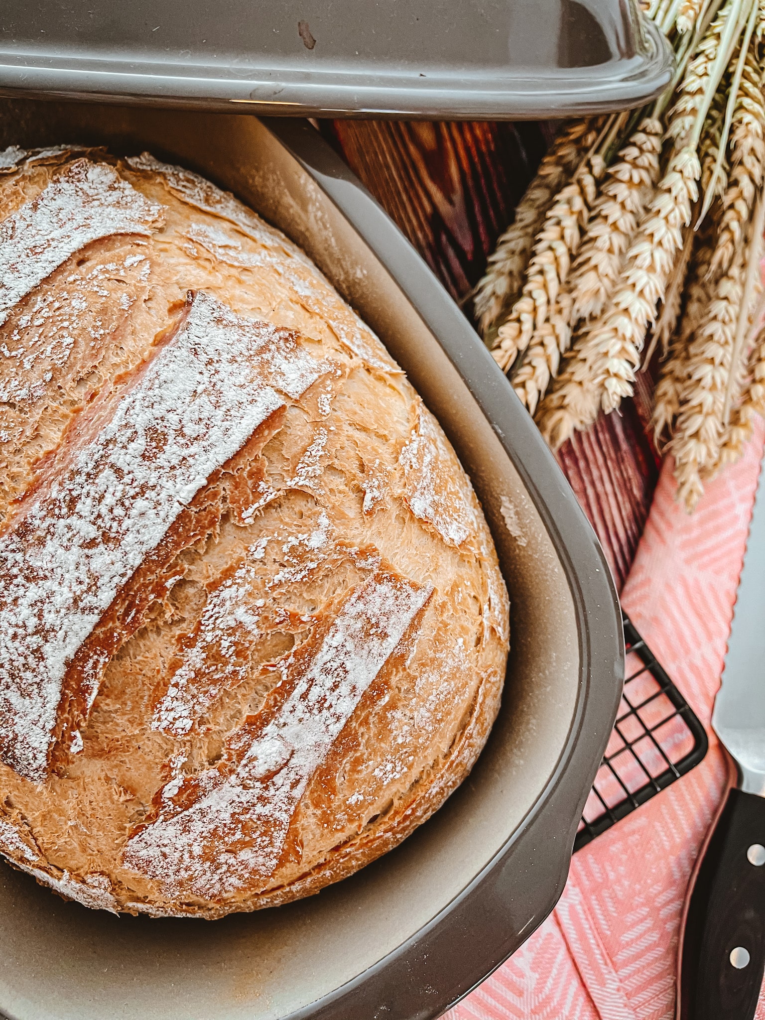 pampered chef brot mit sauerteig