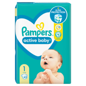 pampers active baby srednia