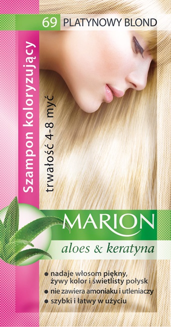 marion opalizujacy blond szampon