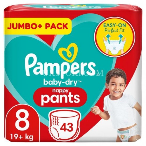 pampers baby dry nappy pants size 4 najtaniej