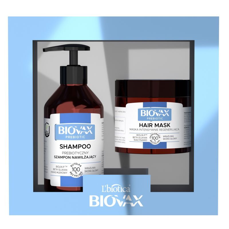 lbiotica biovax szampon do włosów słabych i wypadających 200ml