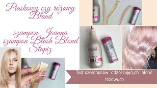 stapiz szampon różowy sleek line blond