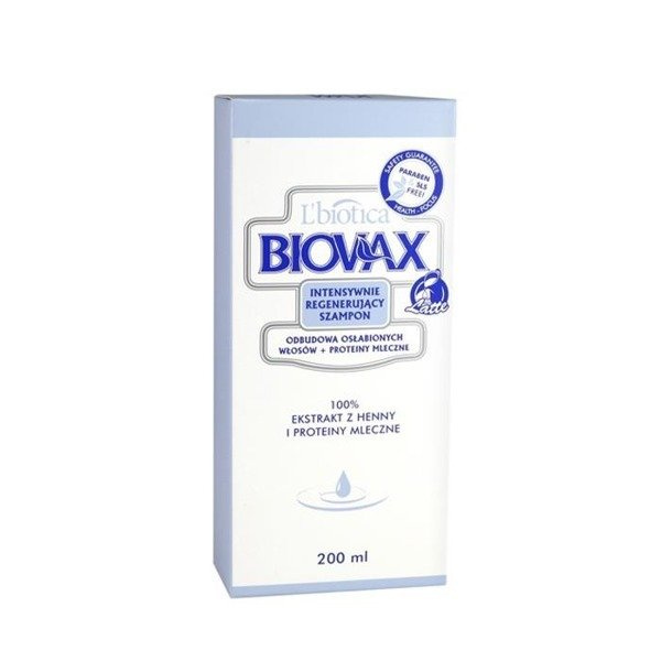 biovax latte szampon 200