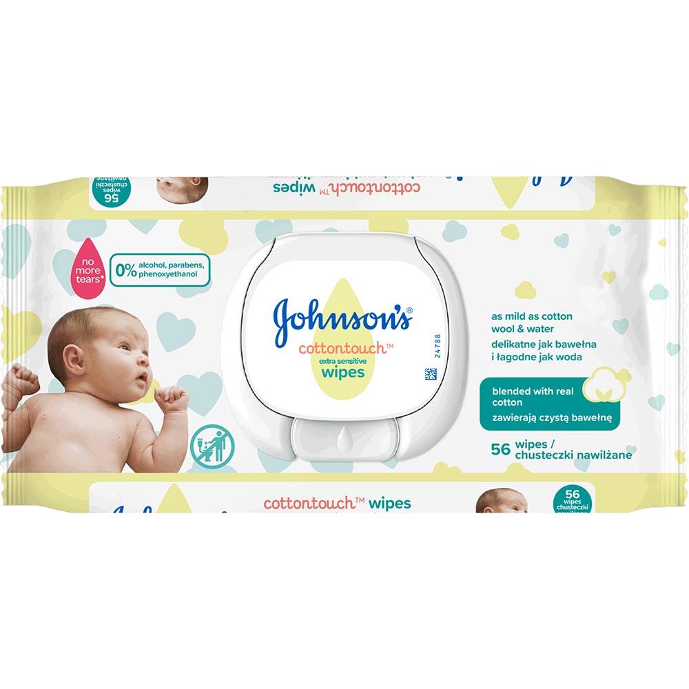 chusteczki nawilżane johnsons baby