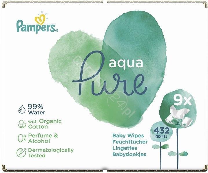 pampers aqua pure ceneo