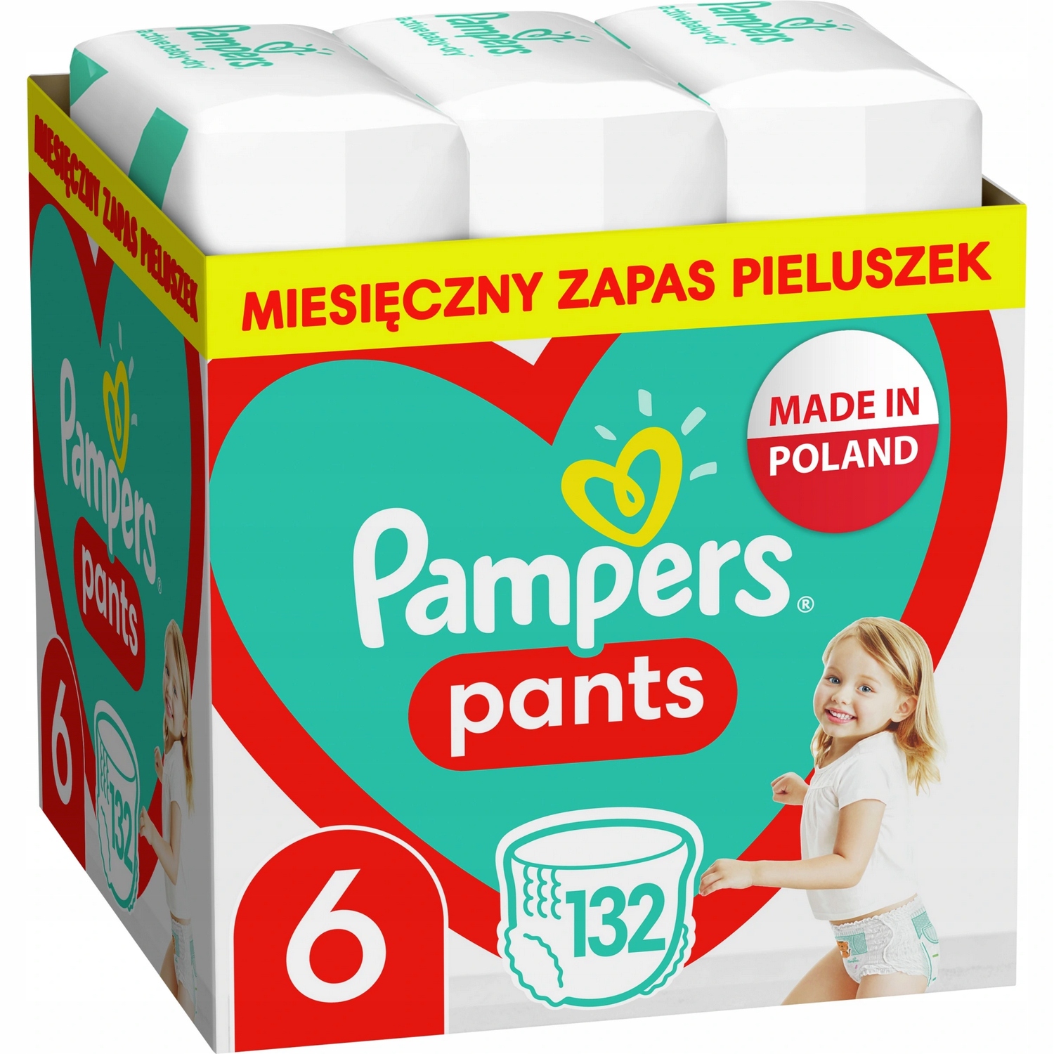 pieluchomajtki pampers 6 wyglad