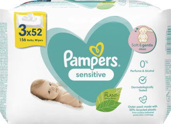 chusteczki pampers sensitive rossmann