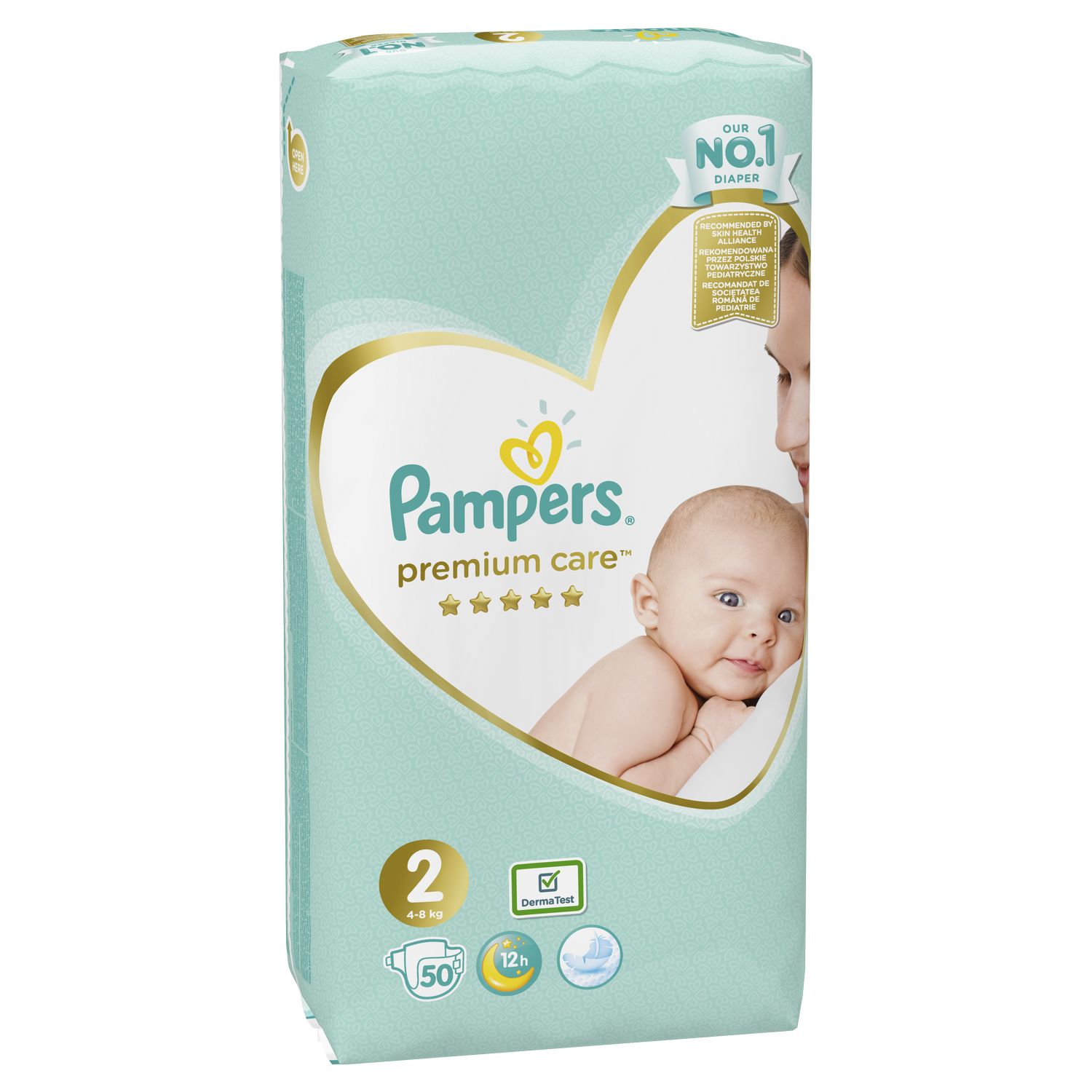 pampers premium care 2 54sztuki