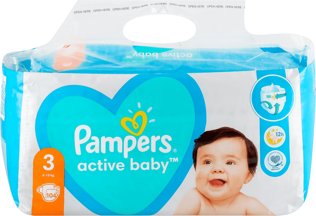 pampers midi 3 cena