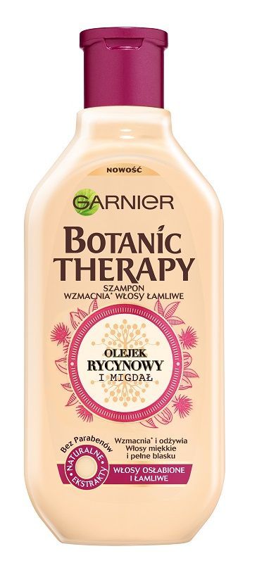 garnier szampon olejek rycynowy