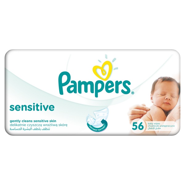 pampers sensitive husteczki dla niemowlat