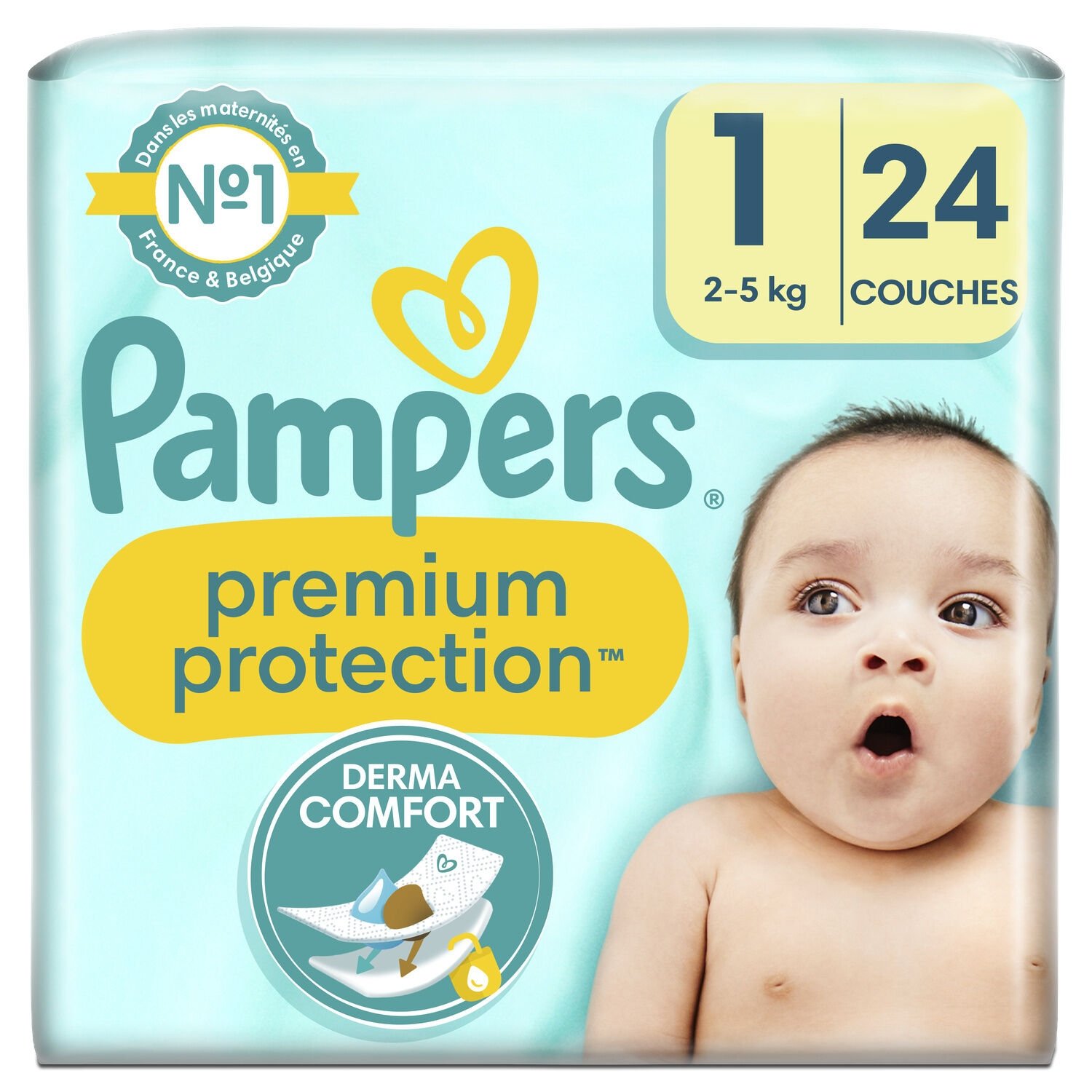 pampers 1 carrefour