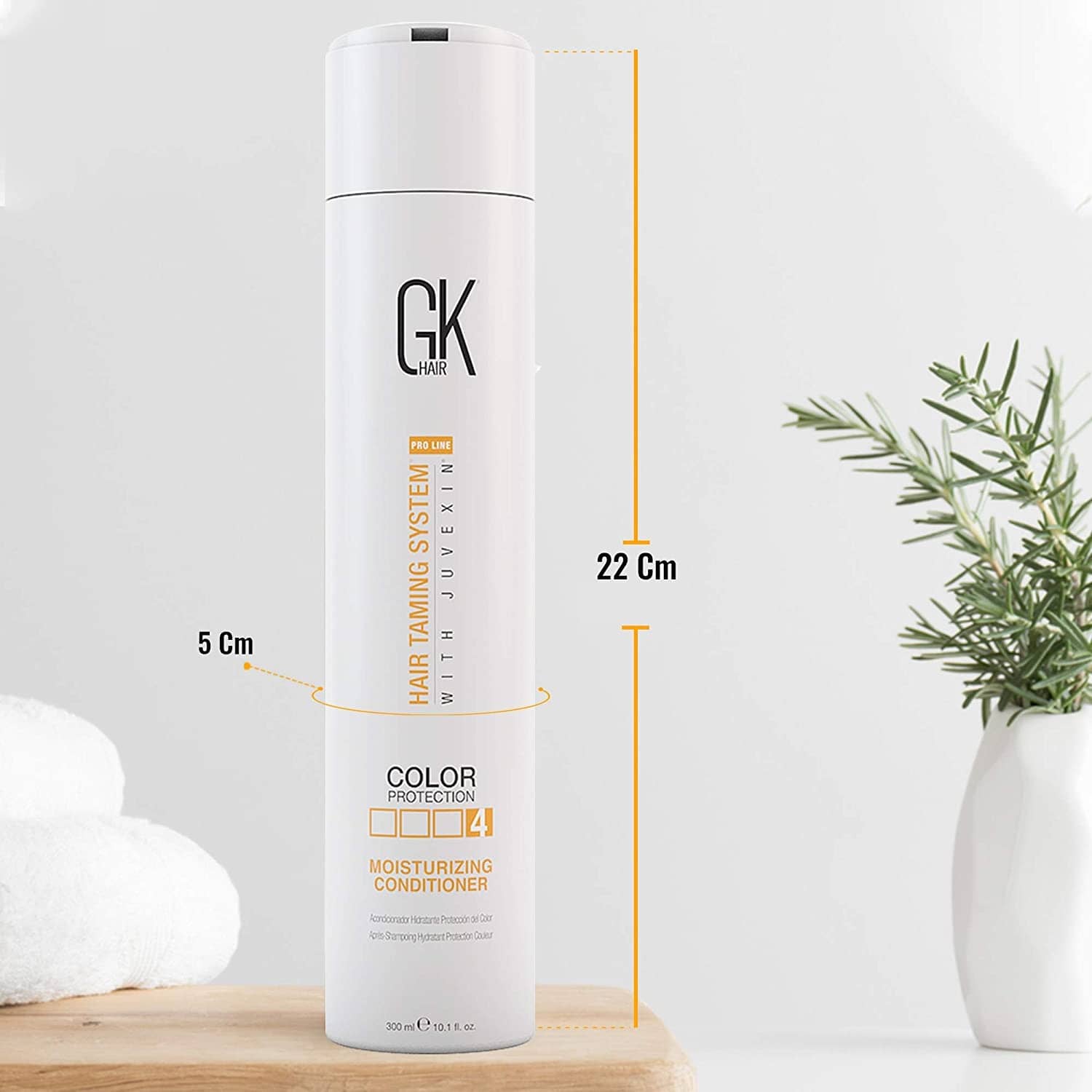 gk hair zestaw szampon odżywka nawilżająca 300ml global keratin juvexin