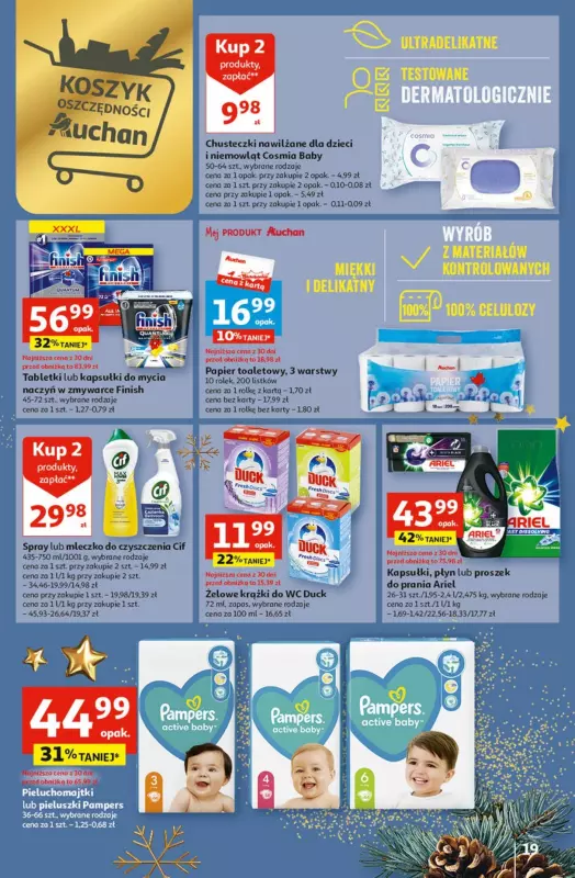 auchan promocje pampers