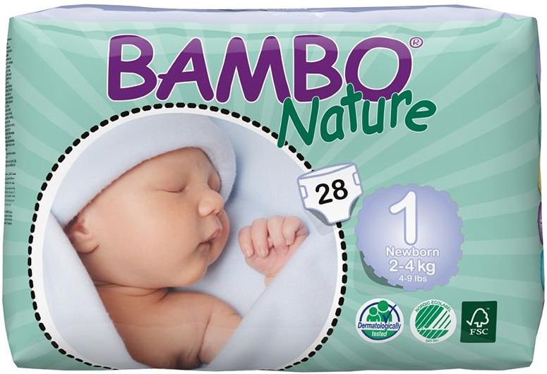 pieluchy bambo nature cena