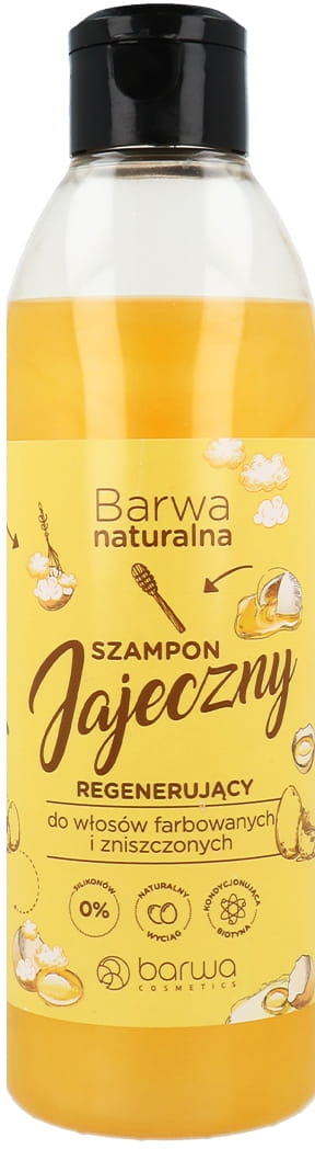 szampon do włosów barwa jajeczny