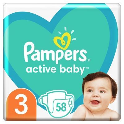 pampers active baby cena