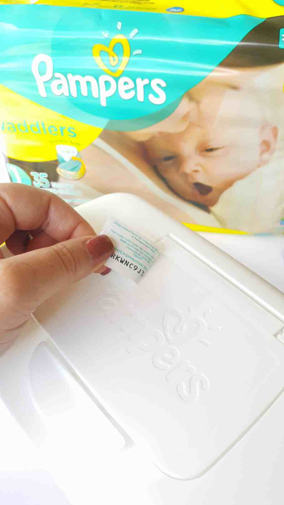 entercodes pampers com