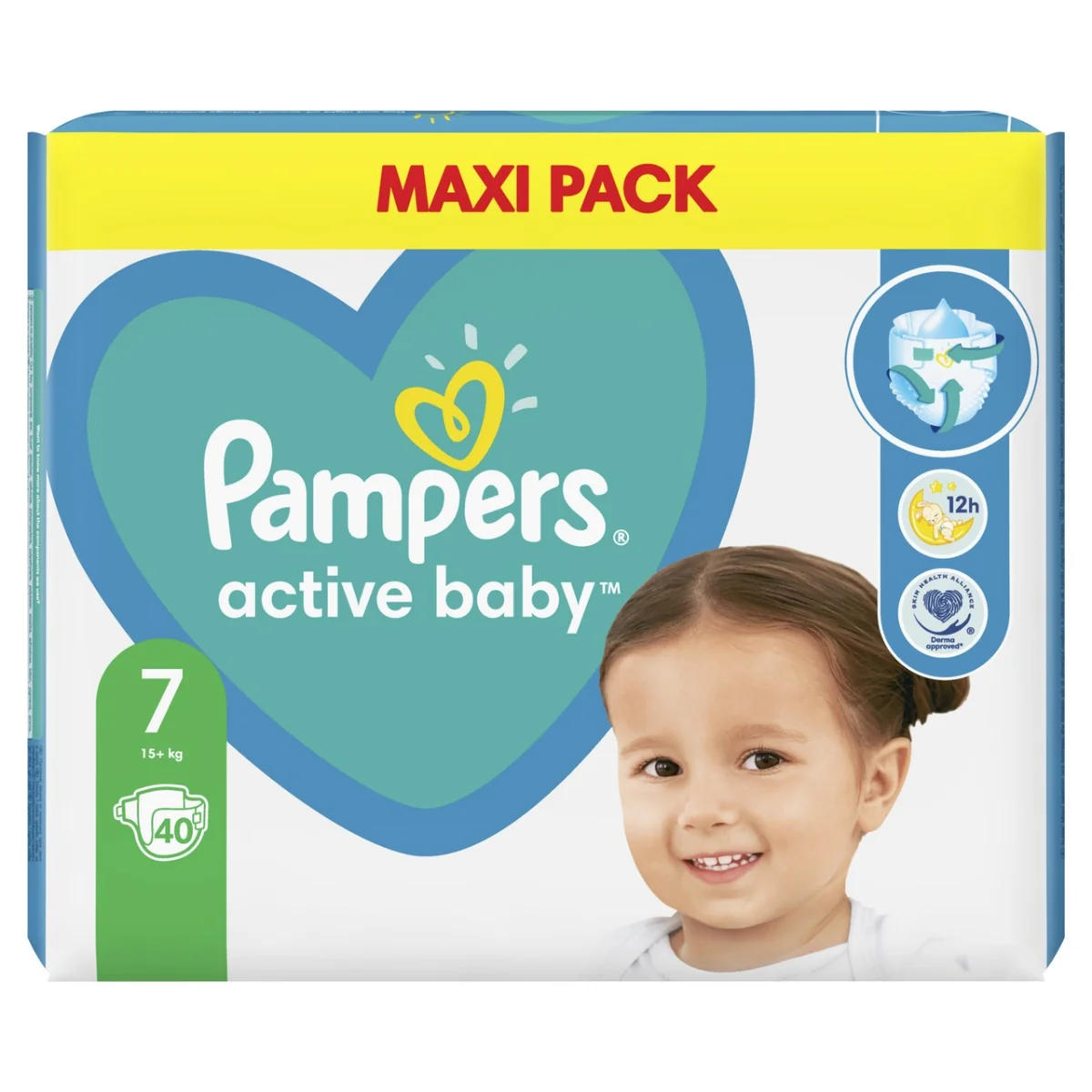 pieluchomajtki pampers 7 40 sztuk