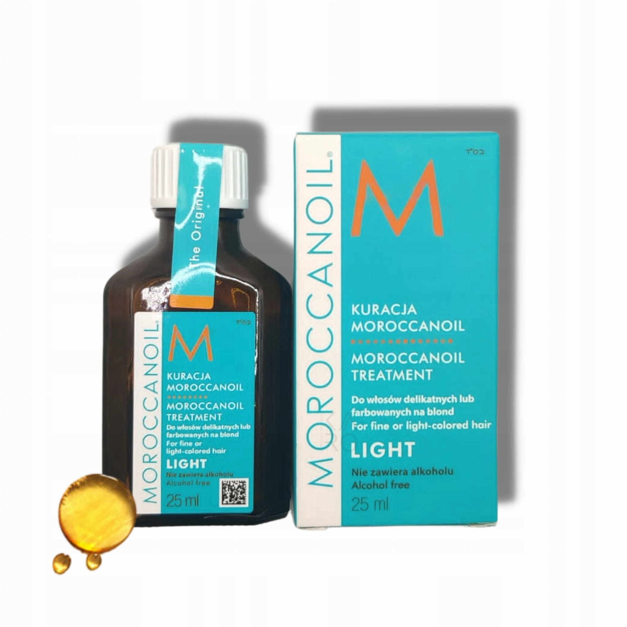 moroccanoil olejek do włosów farbowanych na blond