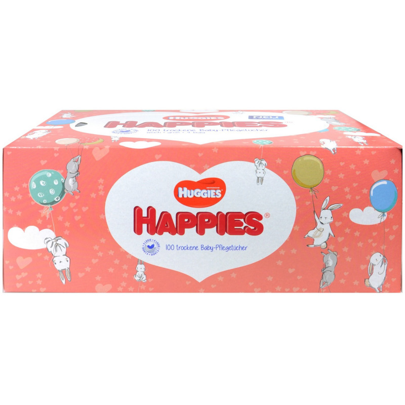 huggies happies 100 trockene