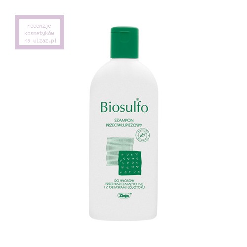 ziaja biosulfo szampon przeciwłupieżowy 300ml