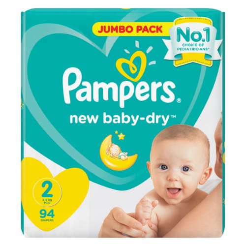 pampers 2 jumbo pack