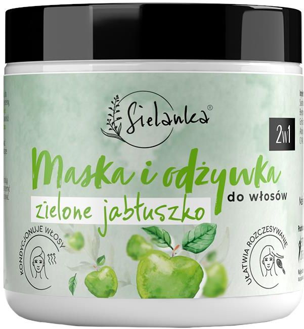 odżywka do kręconych włosów zielone jabłko