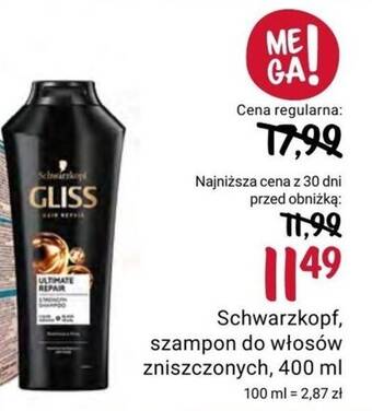 rossmann szampon schwarzkopf