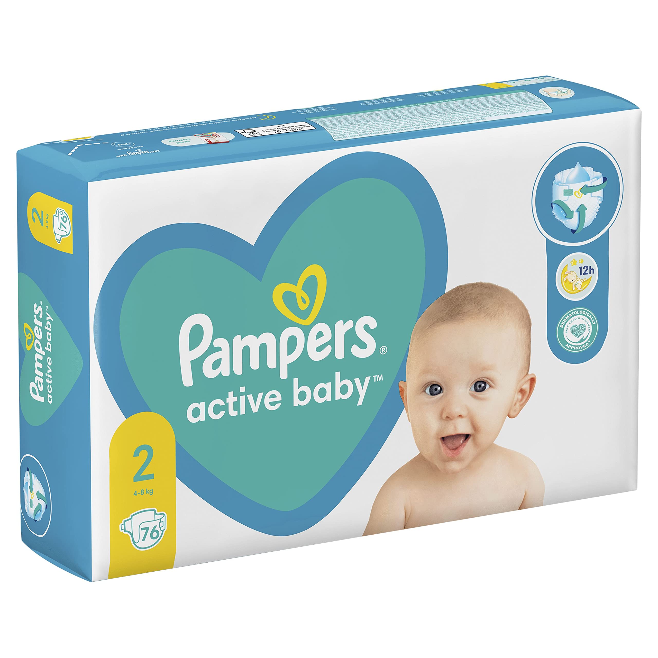 pampers 2 kolo fioletowy