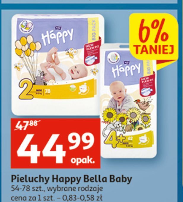 pieluchy bella happy 3 auchan