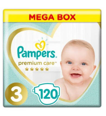 pampers premium care midi megapack 120