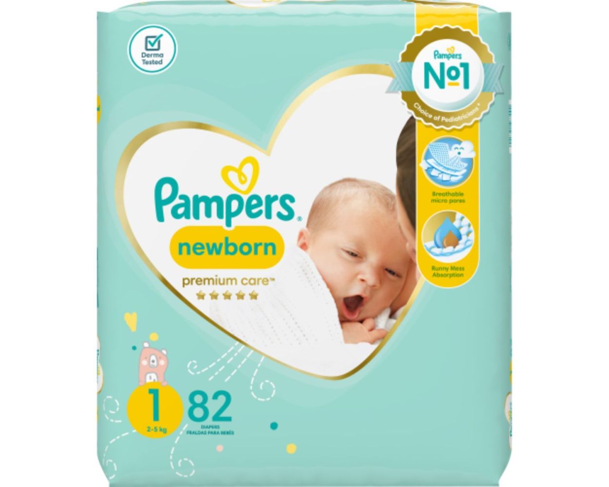 pampers size 1