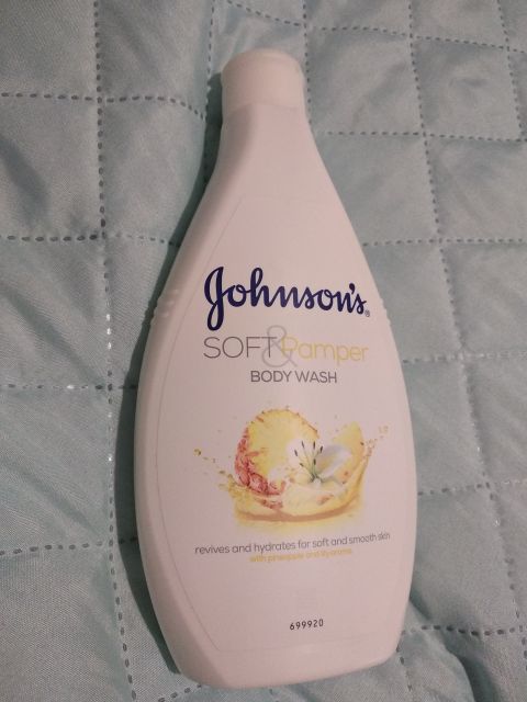 żel pod prysznic johnsons soft & pamper i lilia