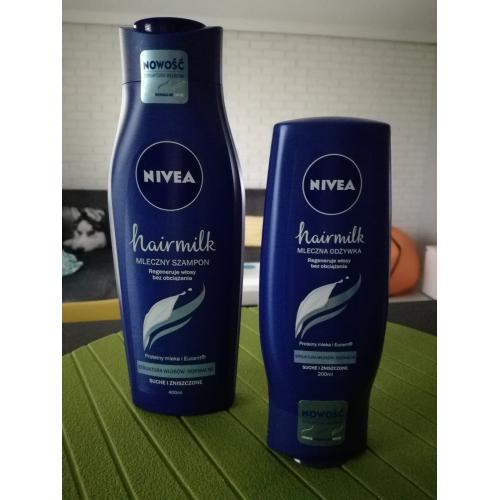 nivea szampon hair mlk wizaz