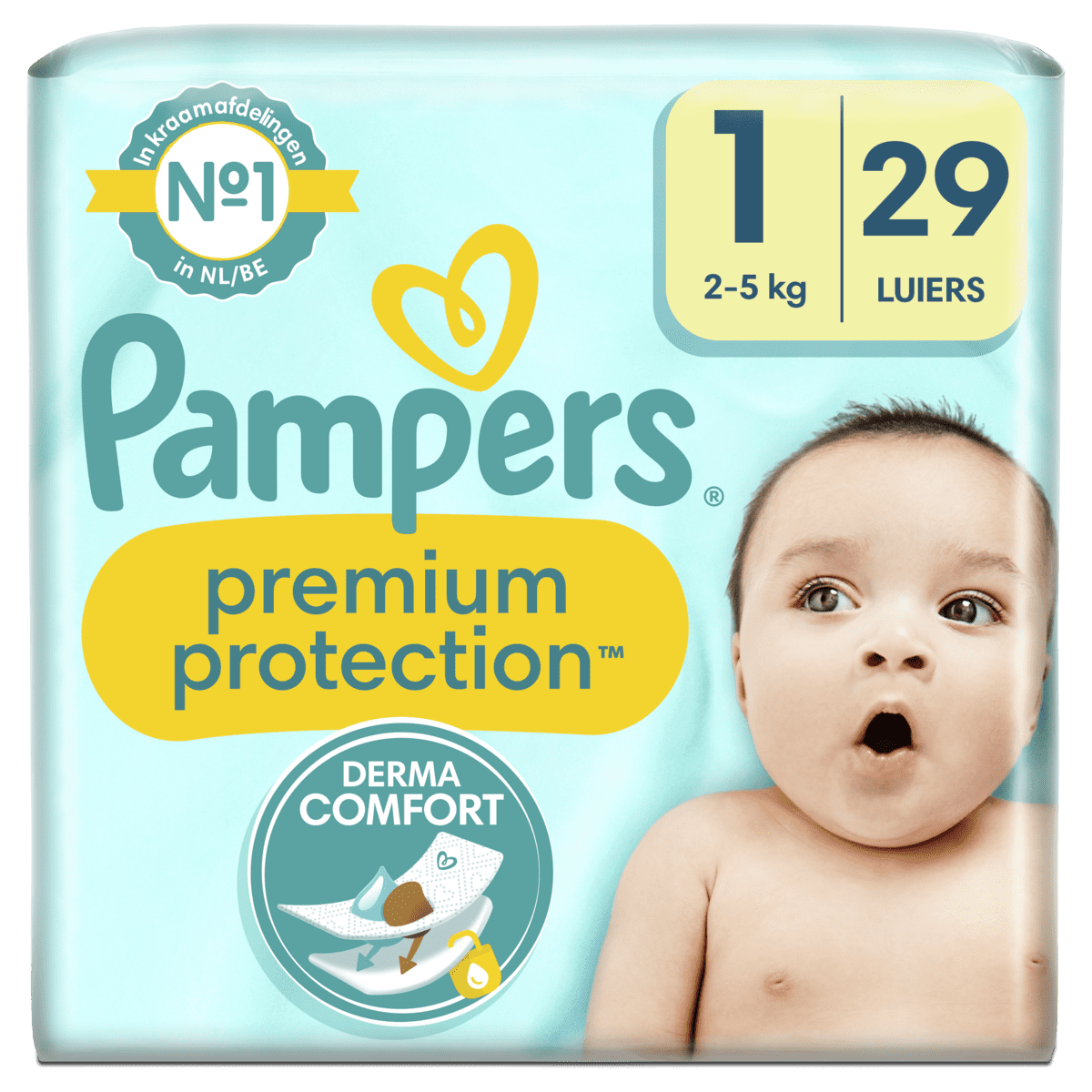 pampers 1 z paskiem