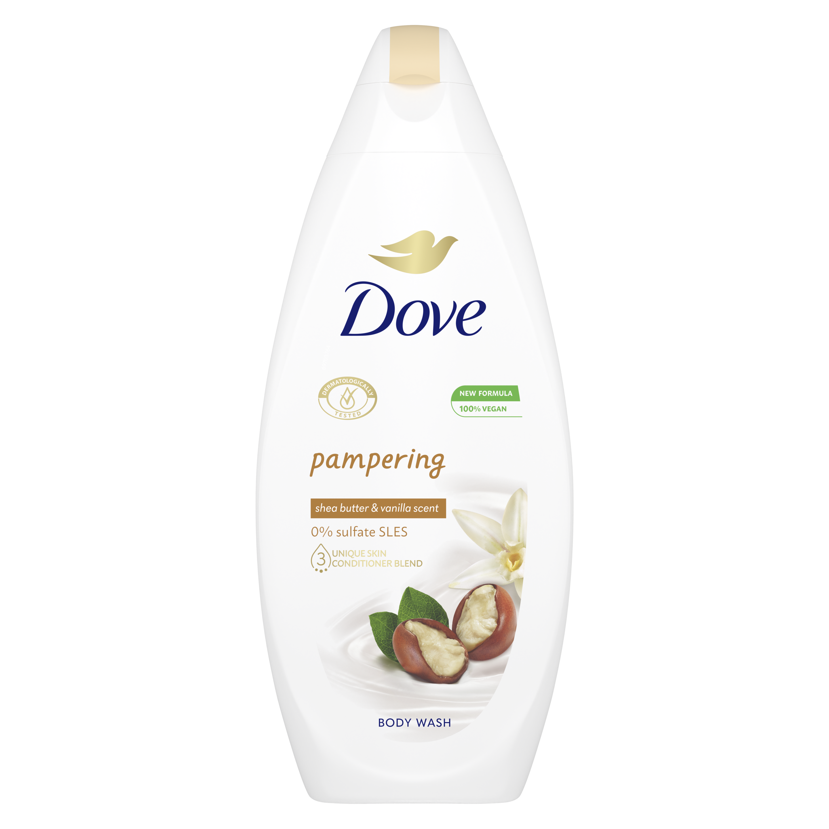 dove pampering body wash