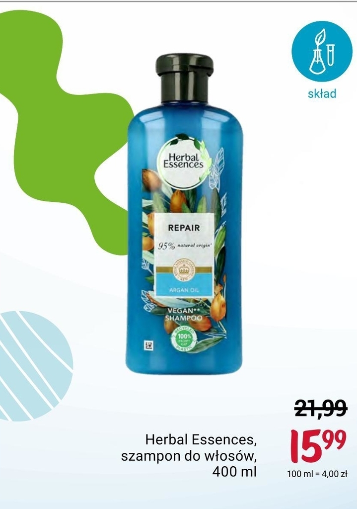 herbal essences szampon argan oil rossmann