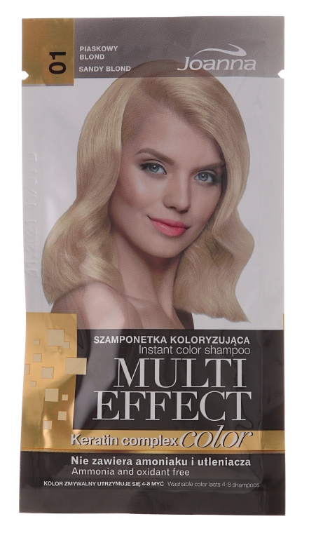 joanna multi effect color keratin complex szampone 4 wizaż