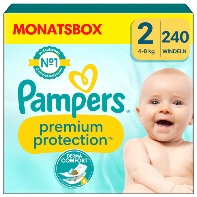 pampers monthly pack size 2