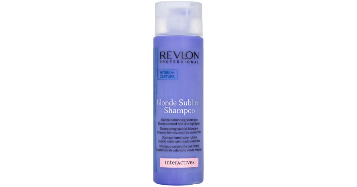 revlon blonde sublime szampon włosy blond 1250ml