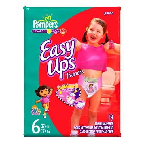 pampers easy ups girls size 6