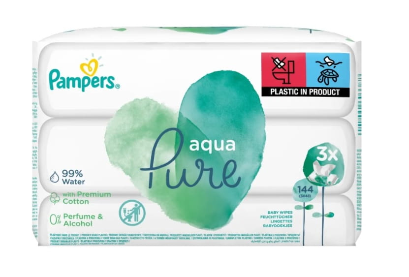 pampers chusteczki aqua pure 99 wody