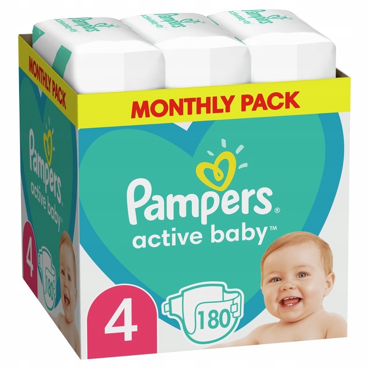 126 szt pampers 4