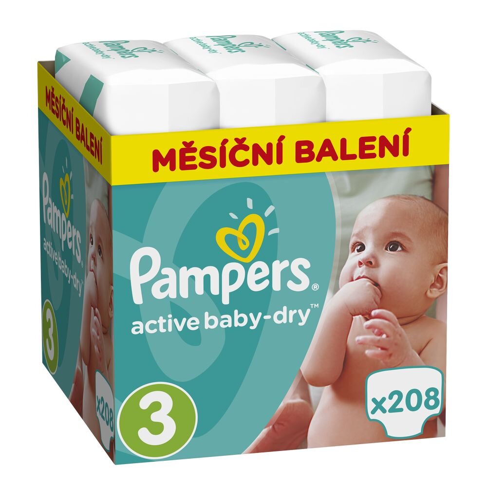 pampers 3 208 ks